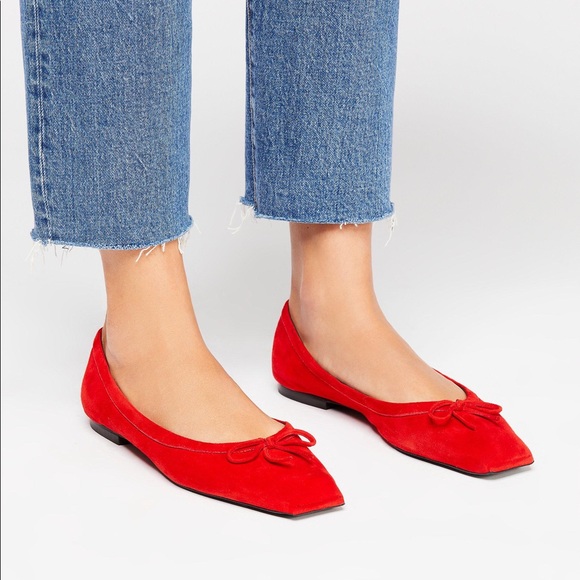 NWOT Free People Vixen Flat By Jeffrey Campbell - Picture 2 of 4